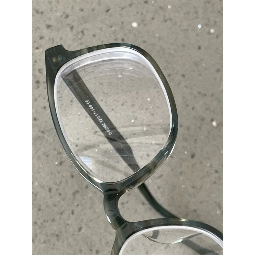 Dupont Sney eyeglasses full rim frames only blue D-62302 52-17-140 Green